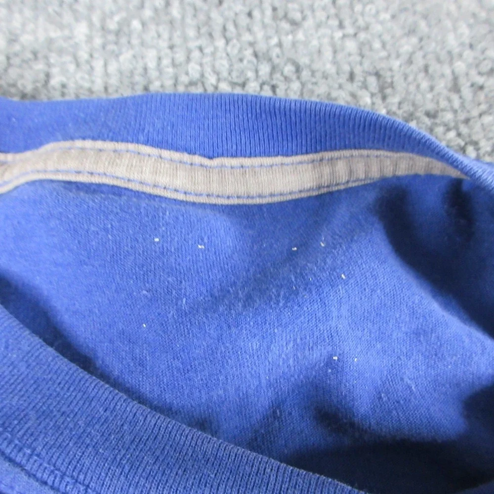 The North Face Shirt Men S Blue Never Stop Exploring Graphic Tee Outdoors Casual